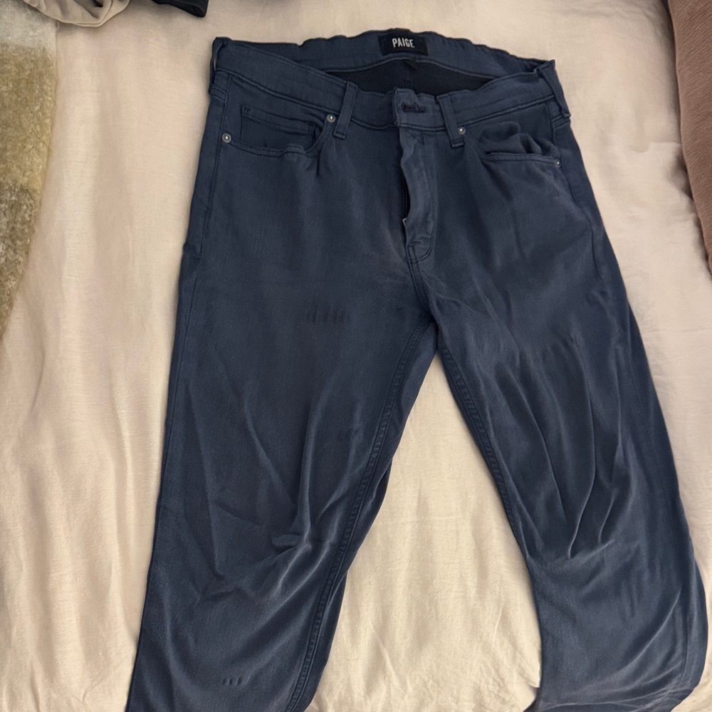 PAIGE Indigo Denim Pants
